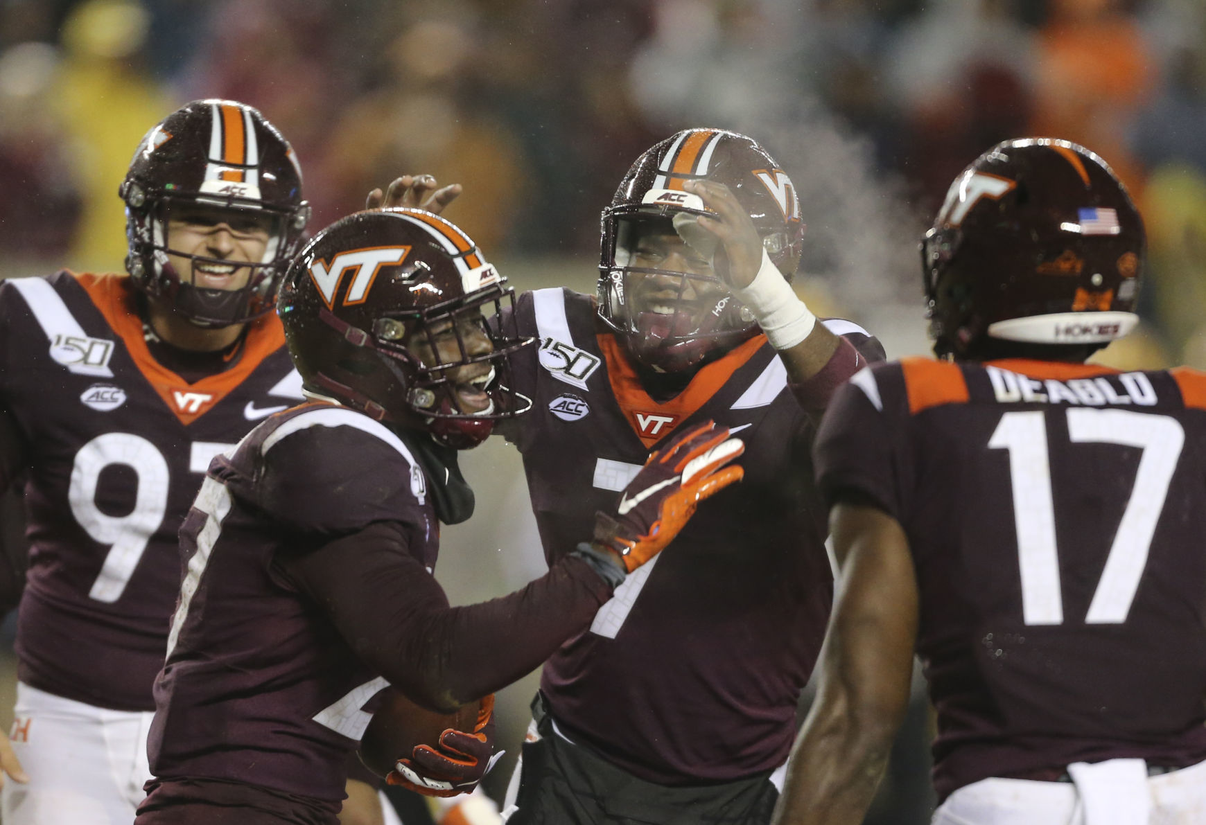 2. Virginia Tech, 8-3/5-2 (2)
